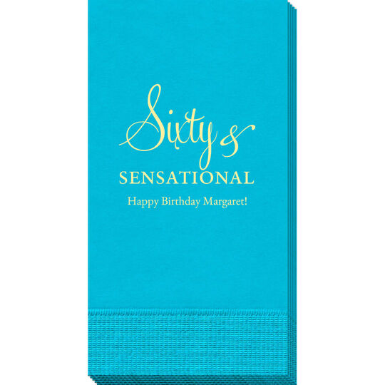 Sixty & Sensational Guest Towels